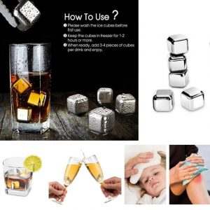P028Z stainless whisky stone